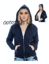 Load image into Gallery viewer, Sherpa Zip-Up Hoodie
